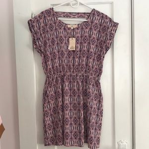 Patterned dress NWT